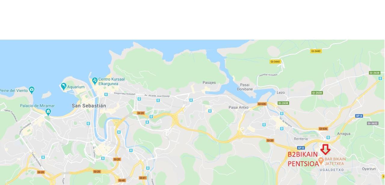 Pensión B2Bikain Oiartzun Bagian luar foto